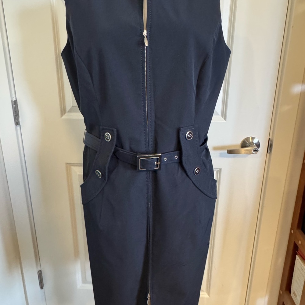 Carlisle Navy Midi Dress